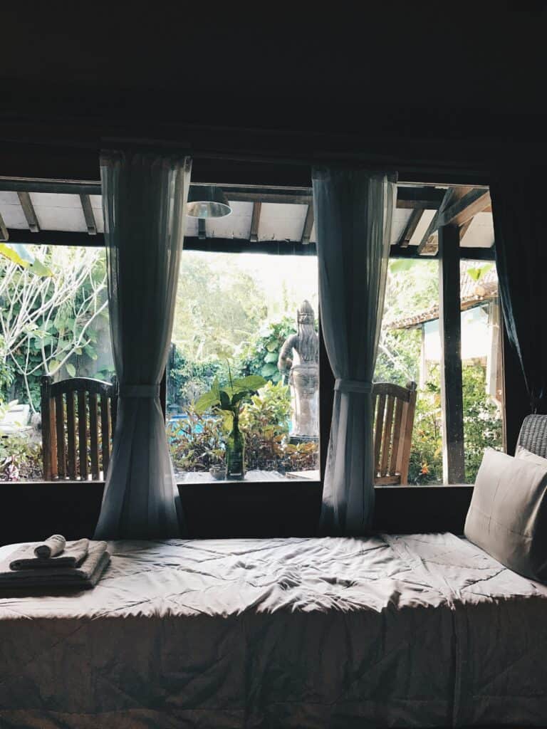 This is first image of bedroom curtains article