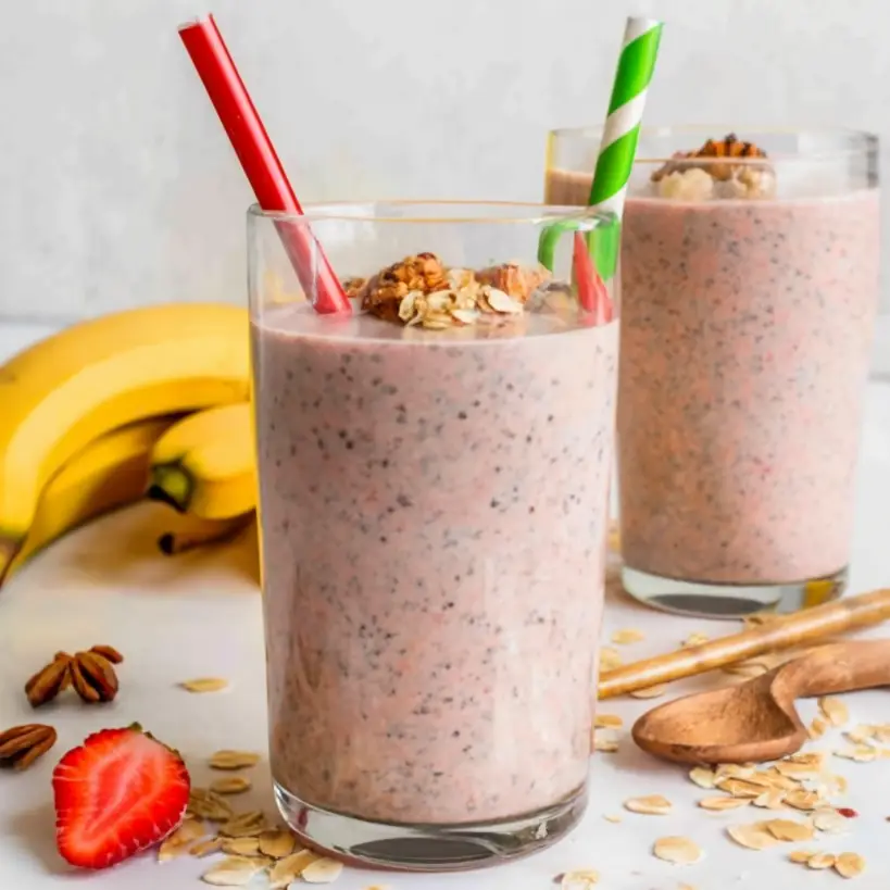 This is the first image of oats smoothie article