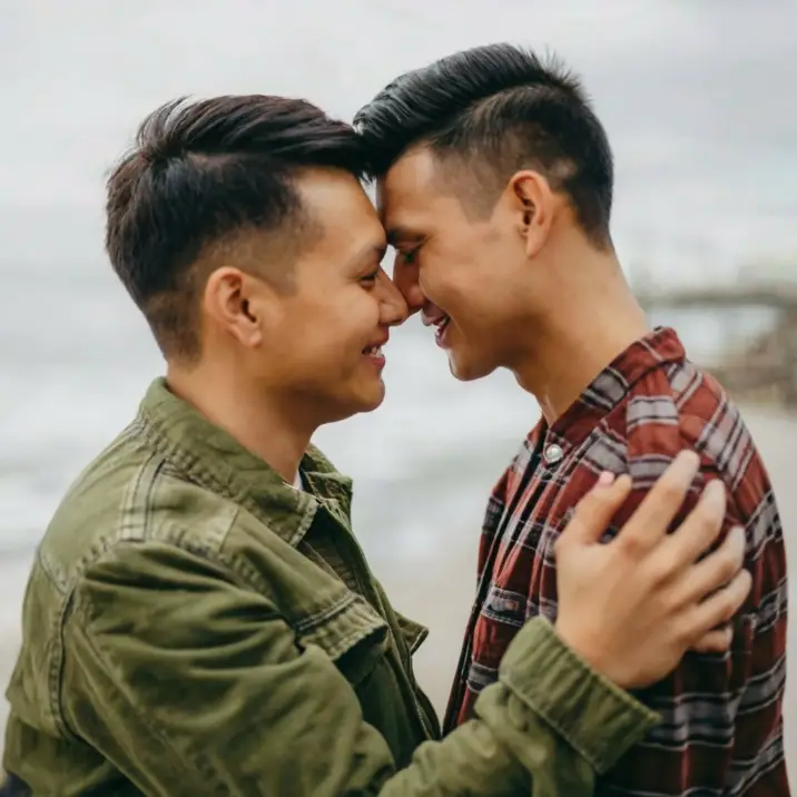 This is first image of article on queer couples